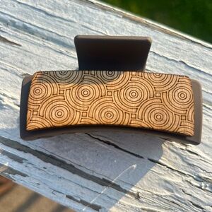 Wood Hair Clip
